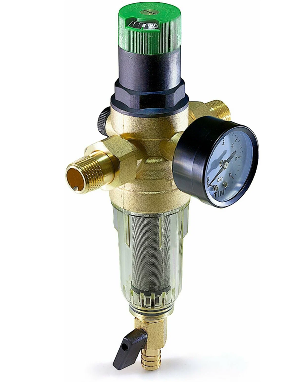 картинка Фильтр с редуктором давления  1"  для холодной воды  TIM от магазина Твоя Труба